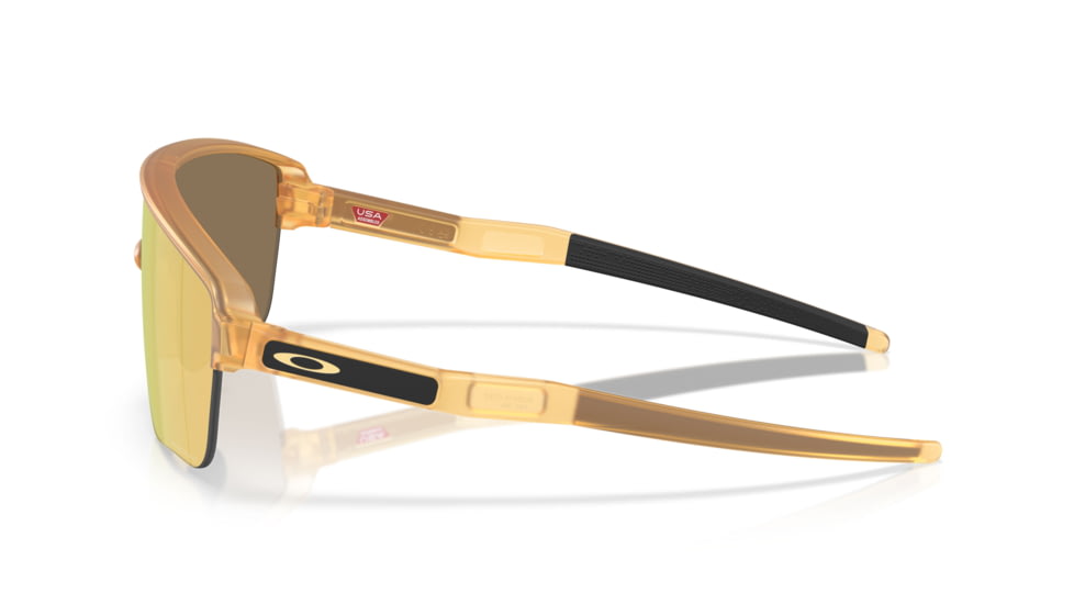 Oakley Corridor SQ Sunglasses, Matte Light Transparent Curry, PRIZM 24K, PRIZM 24K, OO9415-0442