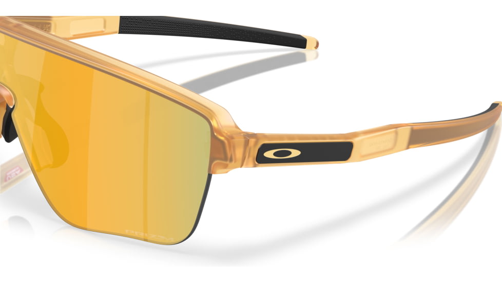Oakley Corridor SQ Sunglasses, Matte Light Transparent Curry, PRIZM 24K, PRIZM 24K, OO9415-0442
