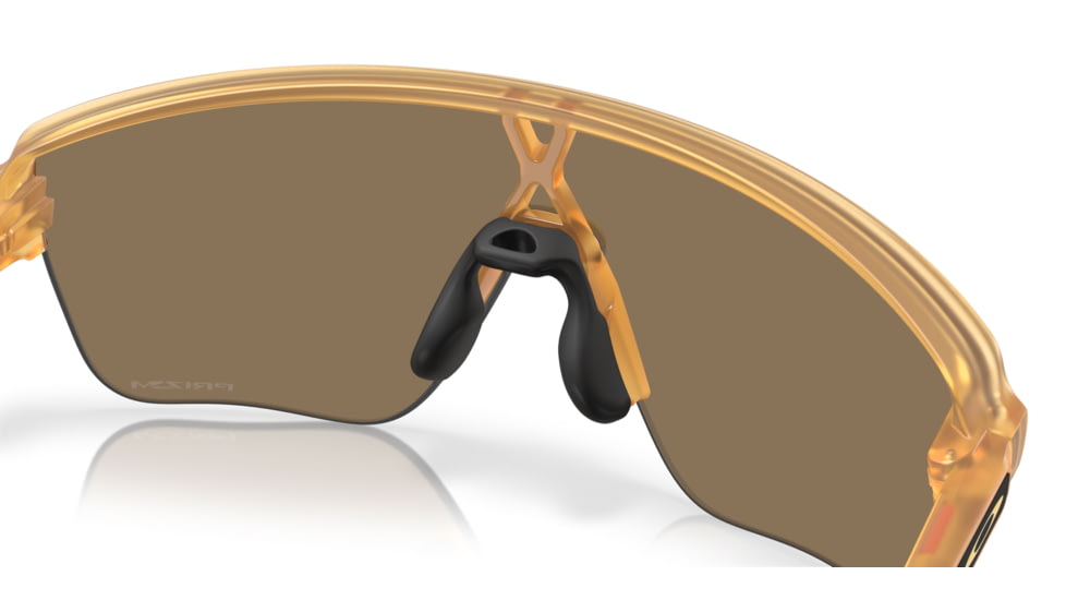 Oakley Corridor SQ Sunglasses, Matte Light Transparent Curry, PRIZM 24K, PRIZM 24K, OO9415-0442