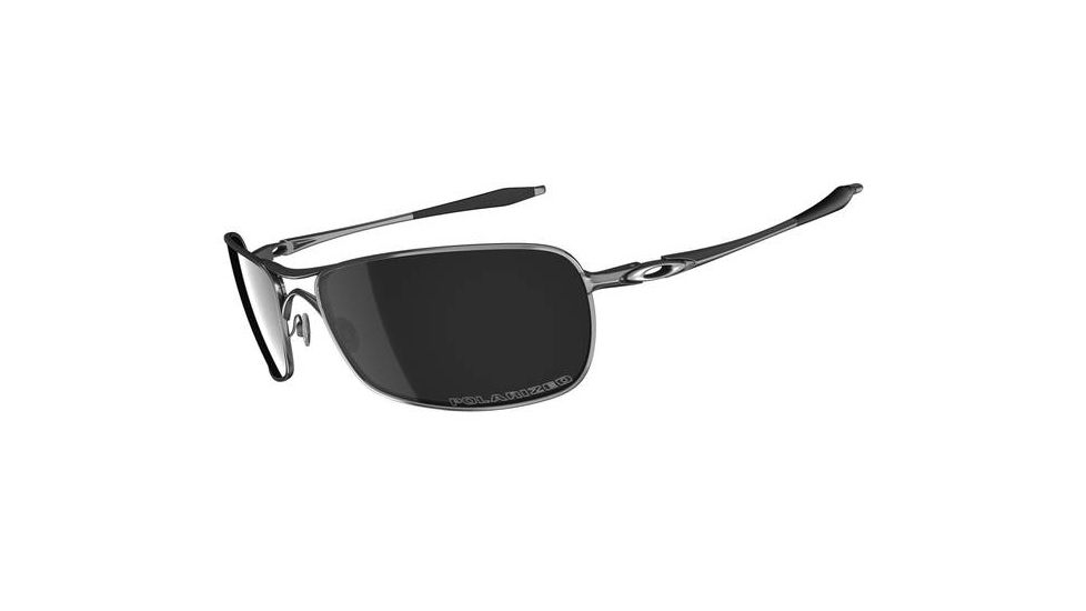 Oakley Crosshair 2.0 Sunglasses, Lead Frame, Black Irid Lens, Polarized OO4044-03