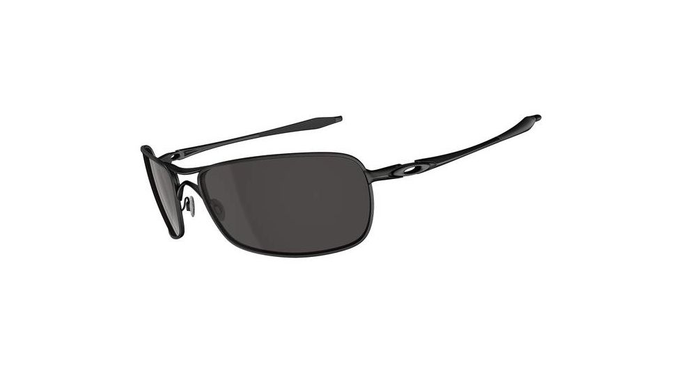 Oakley Crosshair 2.0 Sunglasses, Matte Black Frame, Warm Grey Lens OO4044-04