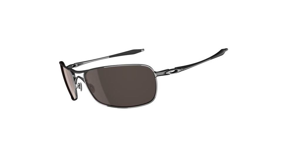 Oakley Crosshair 2.0 Sunglasses, Polished Chrome Frame, VR28 Blk Irid Lens OO4044-05