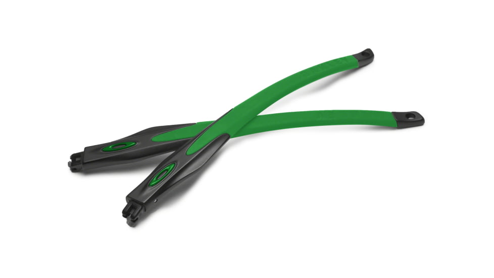 Oakley Crosslink Temple Arms, Satin Black/Team Green RKT0000AA BK230