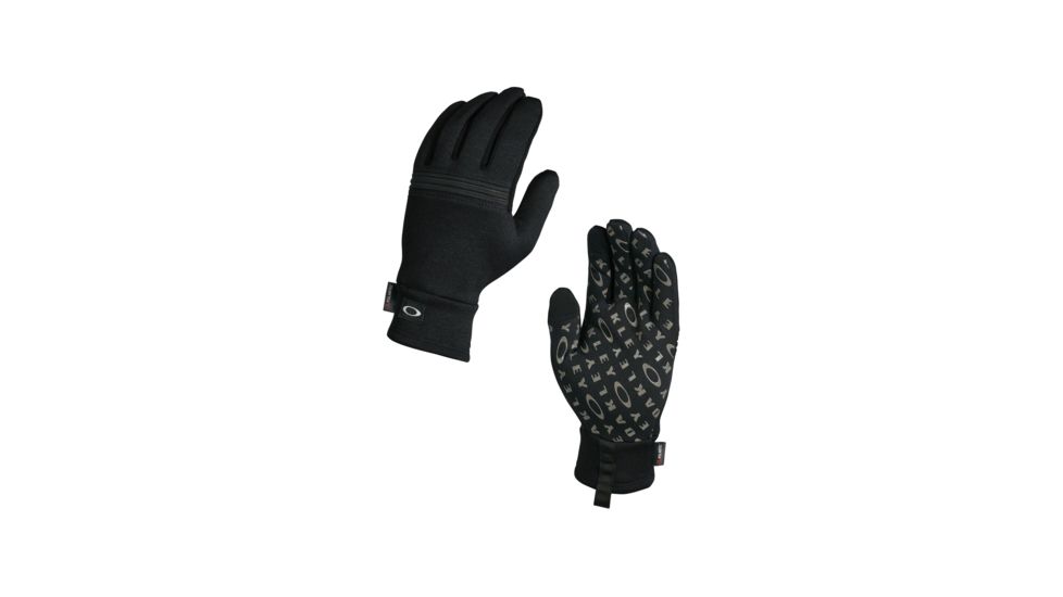 Oakley Diamondback Fleece Glove - Mens, Jet Black, Extra Large 94283-01K-XL