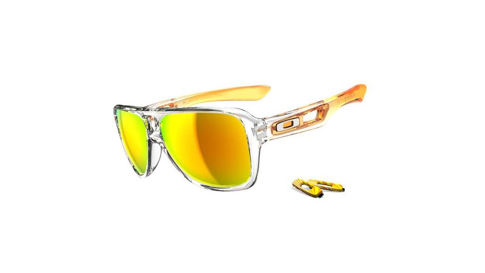 Oakley Dispatch Matte White Frame w/ Grey Lenses Men's Sunglasses OO9090-03