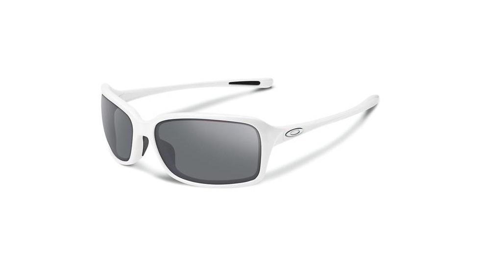 Oakley Dispute Womens Sunglasses, Arctic Frame, Grey Lens OO9233-01