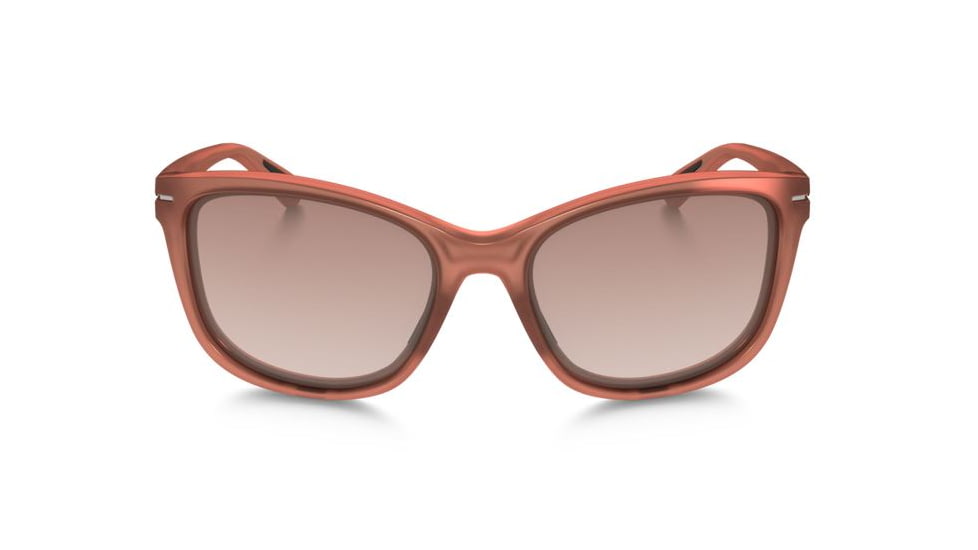 Oakley Drop In Sunglasses Drop In Frosted Peach/VR50BrnGrd Frame, VR50 Brown Gradient Lens-OO9232-09