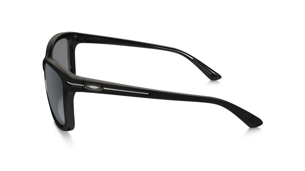 Oakley Drop In Sunglasses Polished Black w/ Black Irid Frame, Black Iridium Lens-OO9232-02