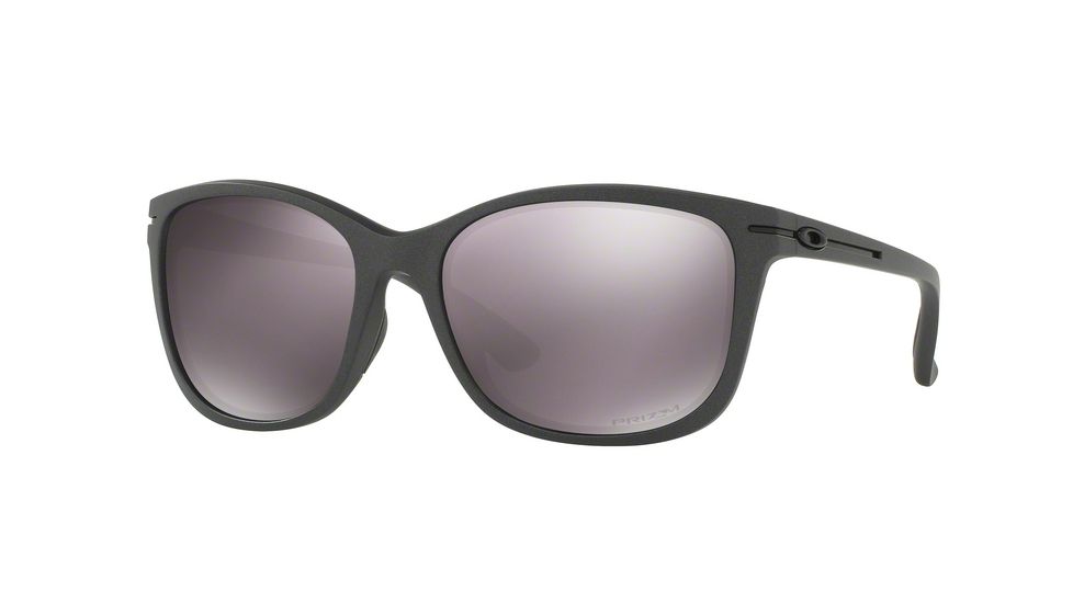 Oakley Drop In Womens Sunglasses 923218-58 - Steel Frame, Prizm Daily Polarized Lenses