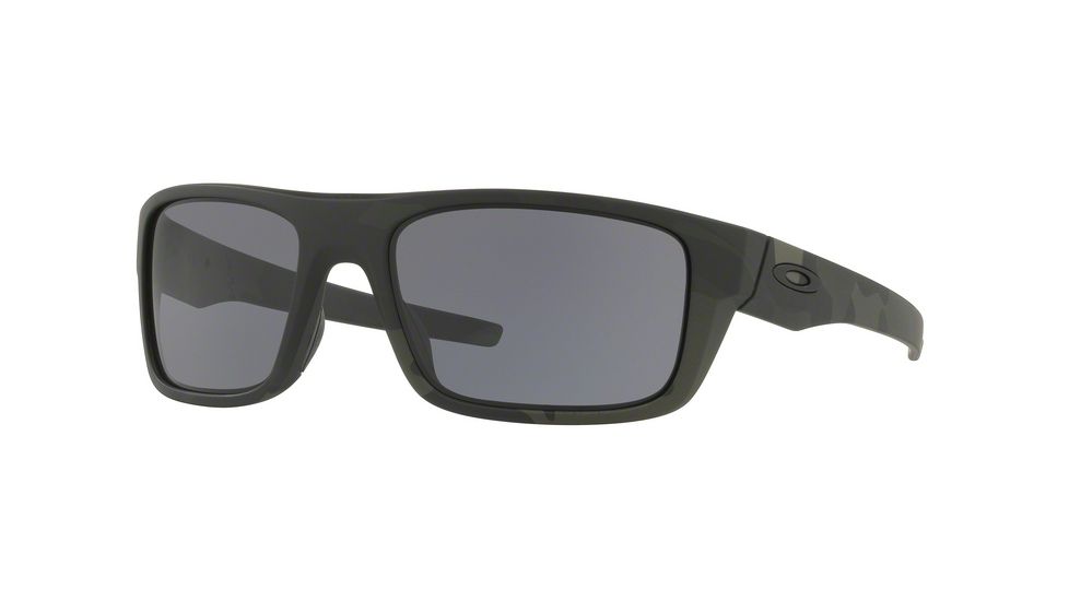 Oakley DROP POINT OO9367 Sunglasses 936712-60 - Multicam Black Frame, Grey Lenses