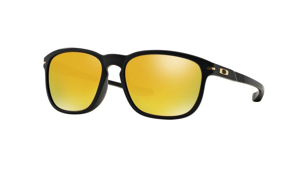 Oakley ENDURO A OO9274 Sunglasses 927402-55 - Matte Black Frame, 24K Iridium Lenses