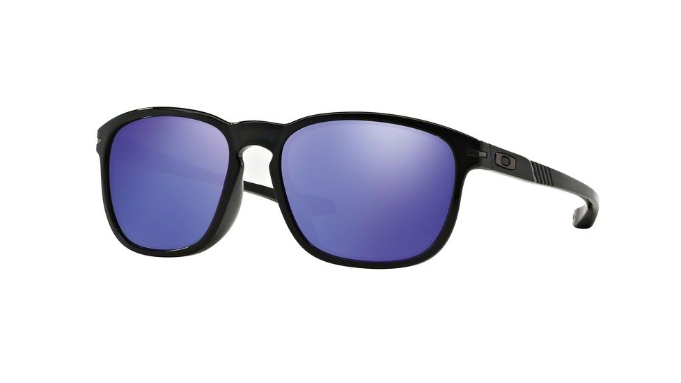 Oakley ENDURO A OO9274 Sunglasses 927404-55 - Black Ink Frame, Violet Iridium Lenses