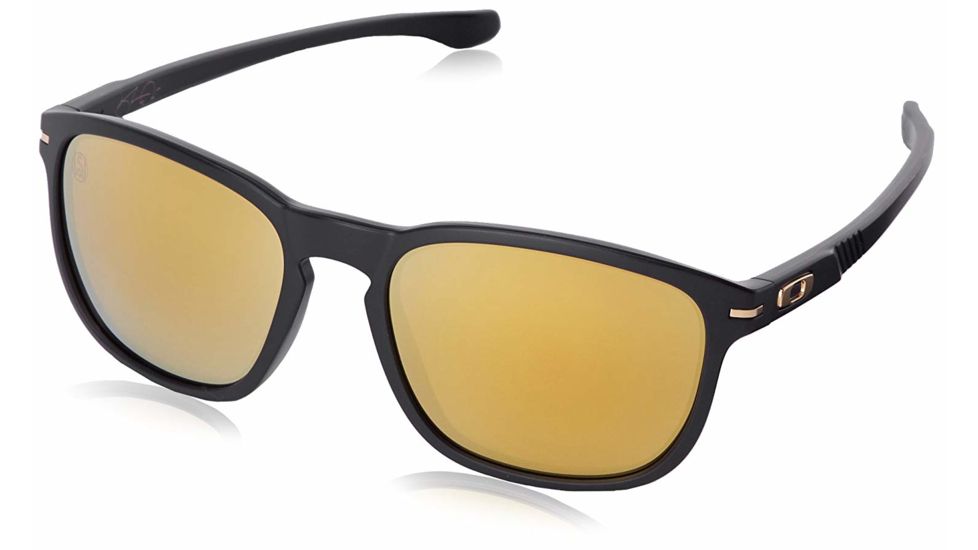 Oakley Enduro Mens Sunglasses 922301-55 - Matte Black Frame, Dark Bronze Lenses