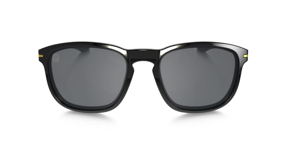 Oakley Enduro Sunglasses SW Collection Polished Black Frame, Black Iridium Polarized Lens-OO9223-05