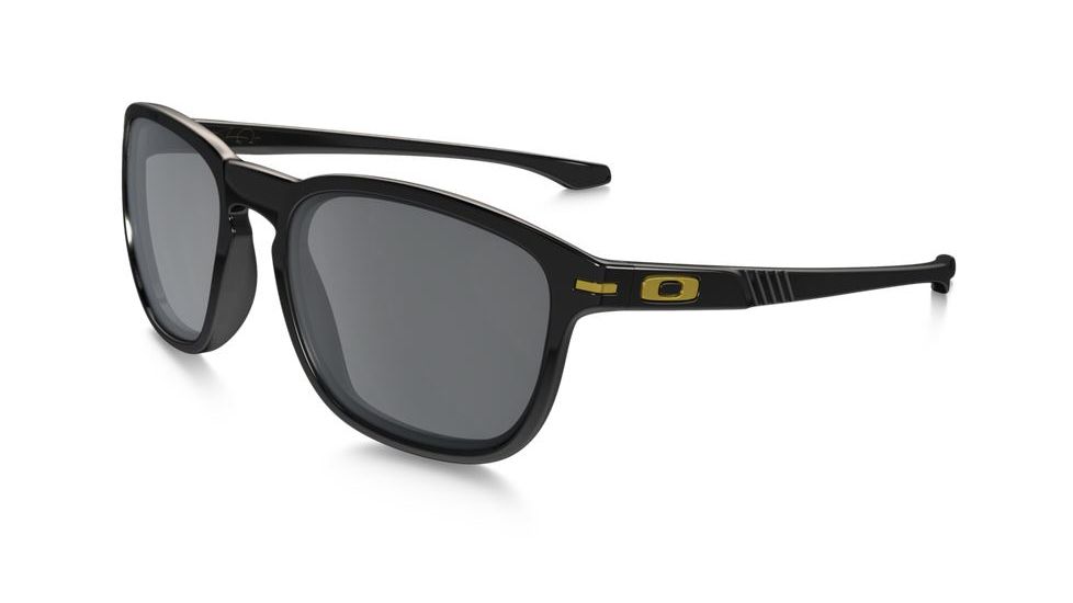 Oakley Enduro Sunglasses SW Collection Polished Black Frame, Black Iridium Polarized Lens-OO9223-05