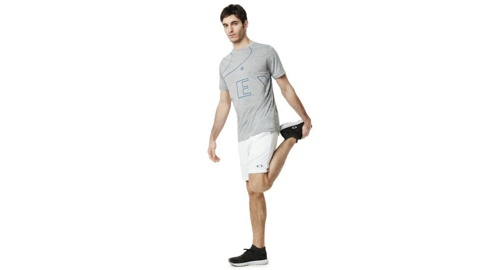 Oakley Enhance Slant Double Shorts - Mens, White, XXL, 442569-100-XXL