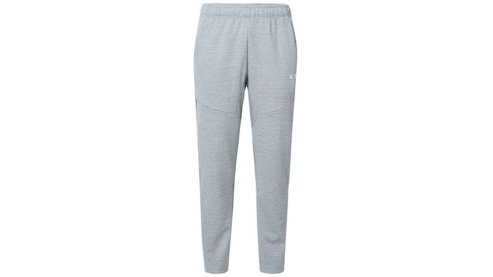 Oakley Enhance Tech Fleece Pants Grid - Mens, Light Heather Grey, Extra Large, 422551-22K-XL