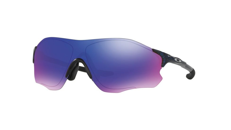 Oakley EVZERO PATH A OO9313 Sunglasses 931302-38 - Planet X Frame, Positive Red Iridium Lenses