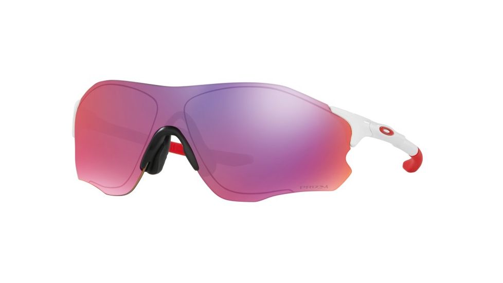 Oakley EVZERO PATH A OO9313 Sunglasses 931304-38 - Polished White Frame, Prizm Road Lenses