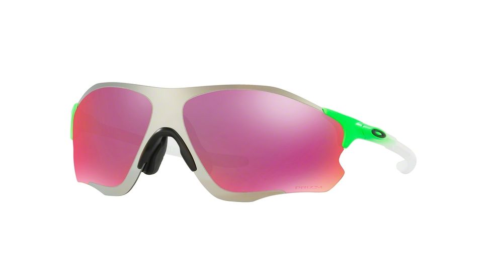 Oakley EVZERO PATH A OO9313 Sunglasses 931307-38 - Green Fade Frame, Prizm Field Lenses