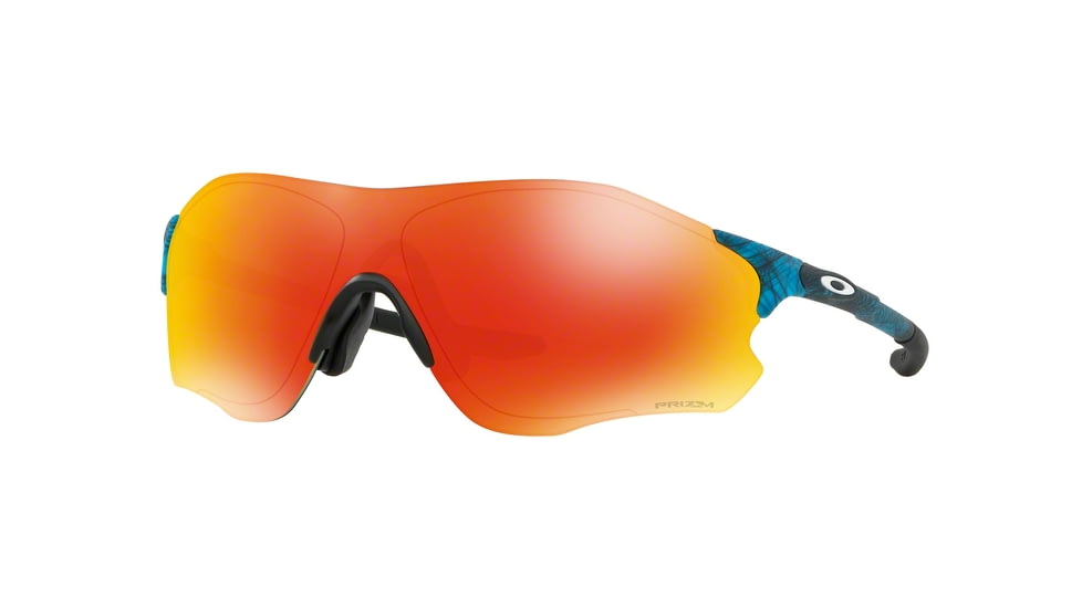 Oakley EVZero Path A OO9313 Sunglasses 931318-38 - Aero Grid Sky Frame, Prizm Ruby Lenses