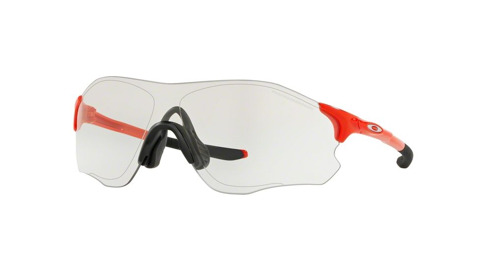 Oakley EVZero Path A OO9313 Sunglasses 931319-38 - Infrared Frame, Clear Black Photochromic Lenses