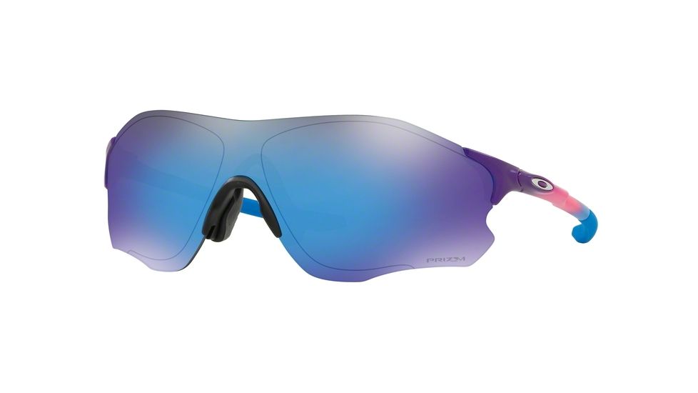 Oakley EVZero Path A OO9313 Sunglasses 931321-38 - Factory Fade Frame, Prizm Sapphire Lenses