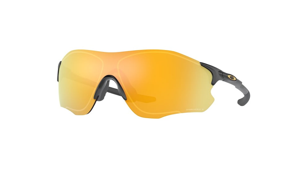 Oakley OO9313 EVZero Path A Sunglasses - Men's, Matte Black Frame, Prizm 24K Polarized Lens, Asian Fit, 38, OO9313-931331-38