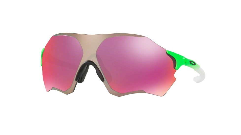Oakley EVZERO RANGE A OO9337 Sunglasses 933705-38 - Green Fade Frame, Prizm Field Lenses