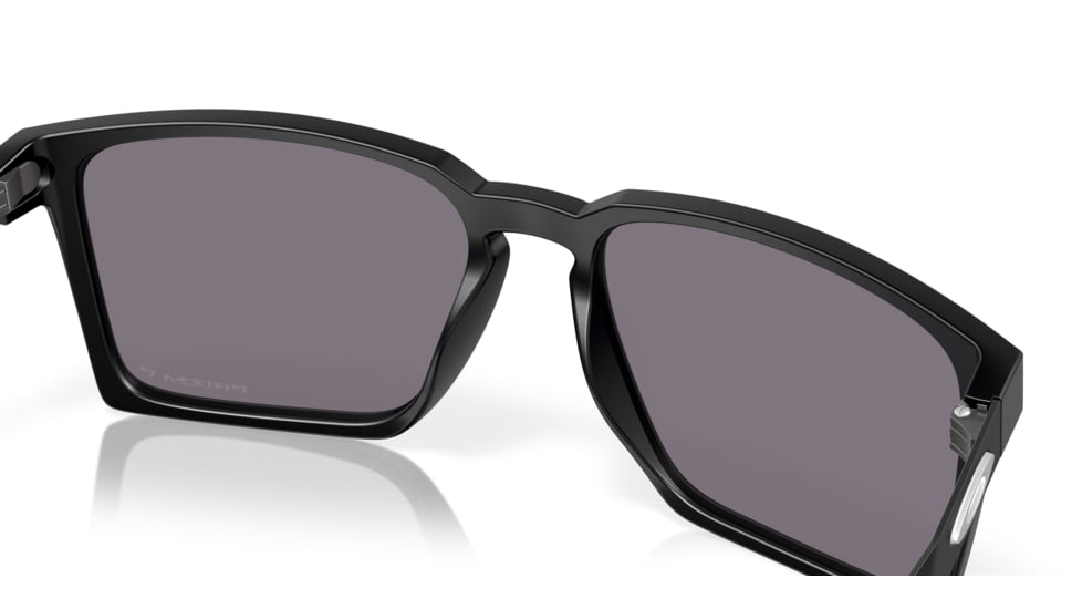 Oakley Exchange Sun Sunglasses, Satin Black, PRIZM Grey Polarized, PRIZM Grey Polarized, OO9483-0456