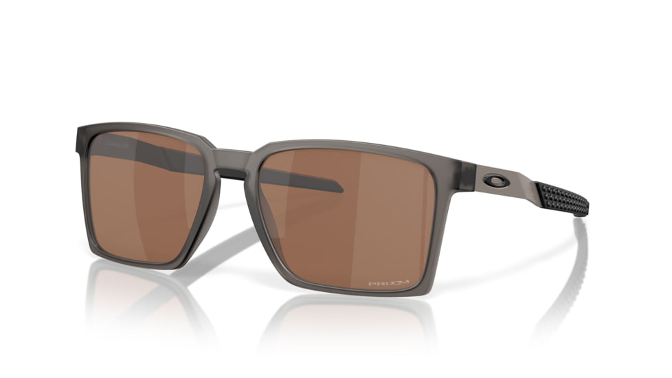 Oakley Exchange Sun Sunglasses, Satin Grey Smoke, PRIZM Tungsten, PRIZM Tungsten, OO9483-0256