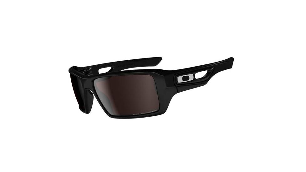 Oakley Eyepatch 2 Polished Black Frame w/ OO Black Iridium Polarized Lenses Men's Sunglasses OO9136-07