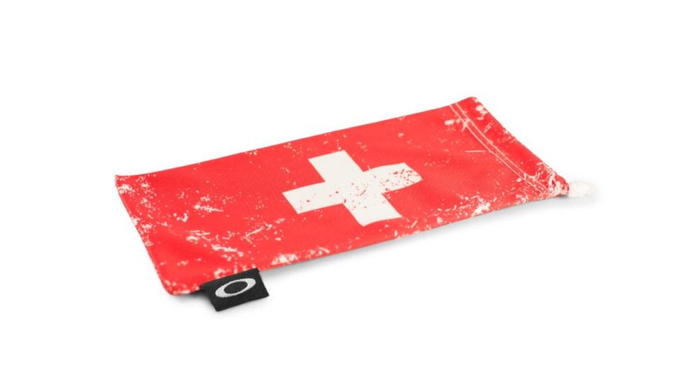Oakley Eyewear Microbag, Switzerland Flag, RAC0011AA GR007