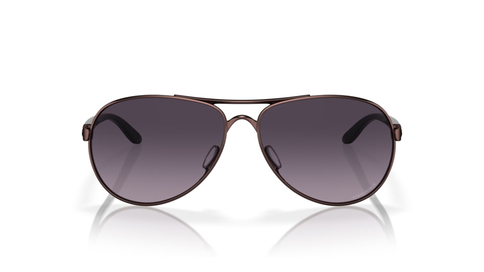 Oakley Feedback Sunglasses, Satin Grenache, Prizm Black Gradient, Prizm Black Gradient, OO4079-4859
