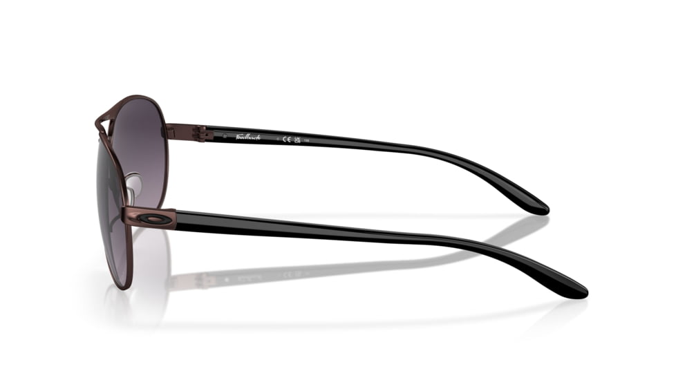 Oakley Feedback Sunglasses, Satin Grenache, Prizm Black Gradient, Prizm Black Gradient, OO4079-4859