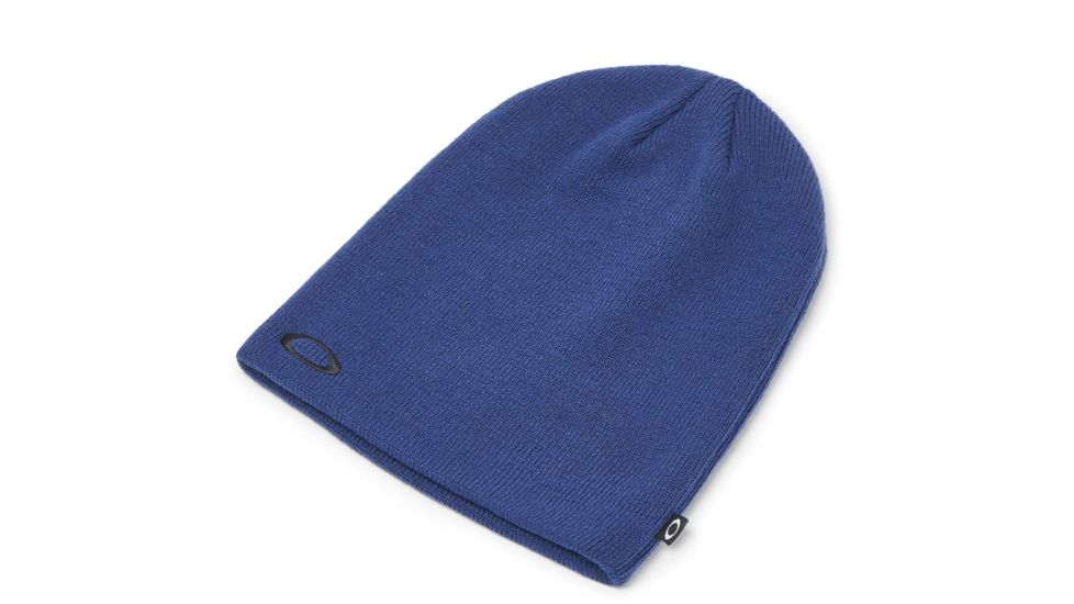 Oakley Fine Knit Beanie - Mens, Dark Blue, One Size, 91099A-609-609-U