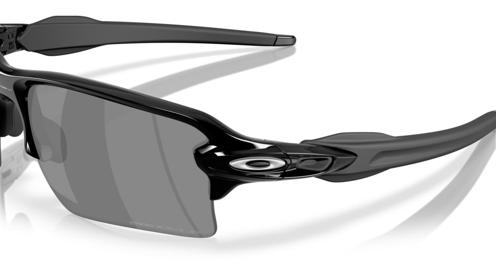 Oakley Flak 2.0 XXL Sunglasses, Polished Black, PRIZM Black Polarized, PRIZM Black Polarized, OO9488-0463