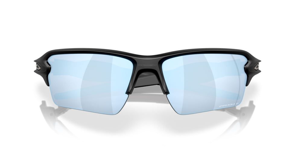 Oakley Flak 2.0 XXL Sunglasses, Matte Black, PRIZM Deep Water Polarized, PRIZM Deep Water Polarized, OO9488-0563