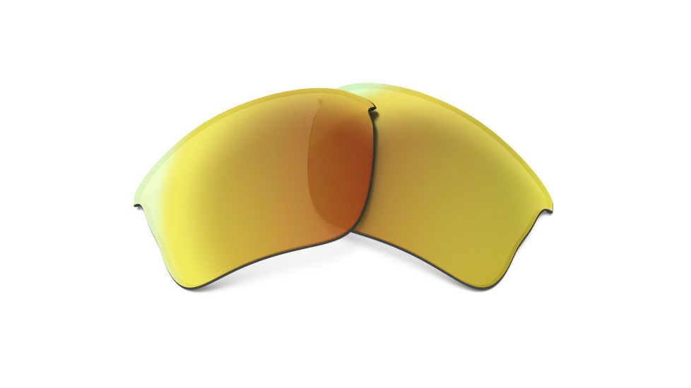 Oakley Flak Jacket XLJ Asia Fit Replacement Lenses, Fire Iridium, ROO9009CB 13-786