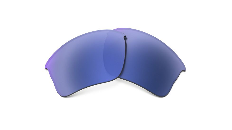 Oakley Flak Jacket XLJ Asia Fit Replacement Lenses, Ice Iridium, ROO9009CB 13-783