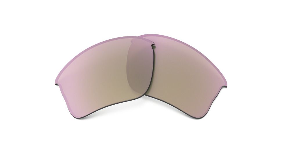 Oakley Flak Jacket XLJ Asia Fit Replacement Lenses, Pink Iridium, ROO9009CB 13-784