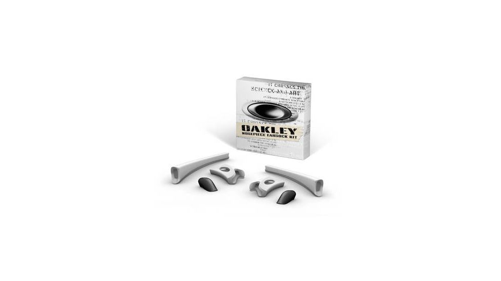 Oakley Flak Jacket Earsock/Nosepad Kit - White 06-212