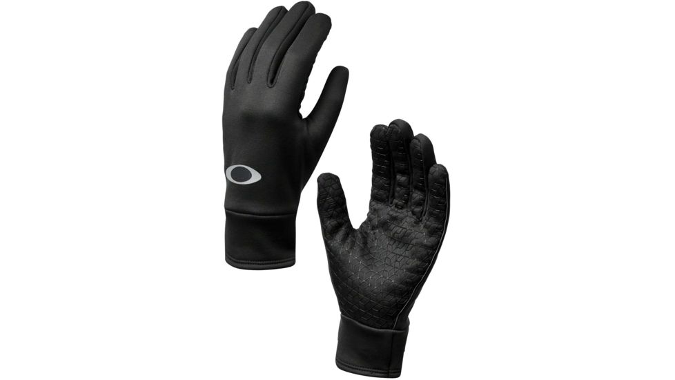 Oakley Fleece Glove - Mens, Blackout, Medium, 94317-02E-02E-M