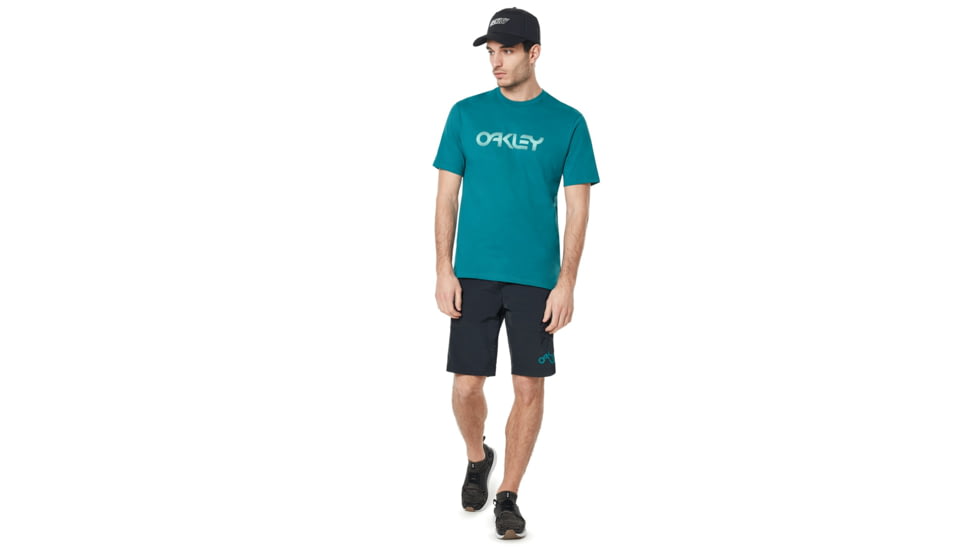 Oakley Foggy Oakley Tee - Mens, Foggy Blue, Extra Large 457527-6FB-XL