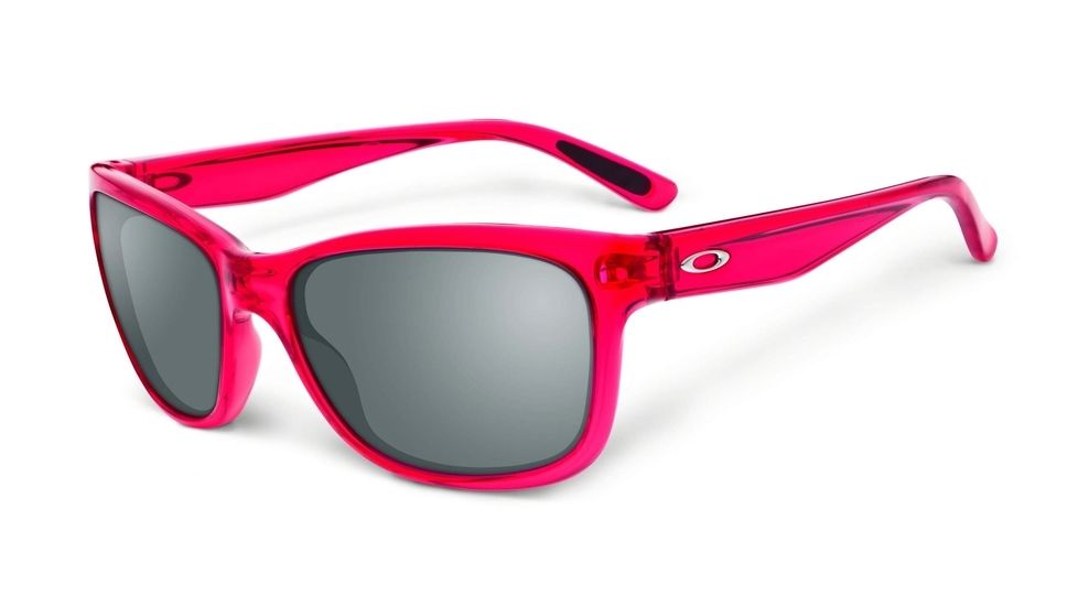 Oakley Forehand Sunglasses 917915-57 - Neon Pink Frame, Black Iridium Lenses