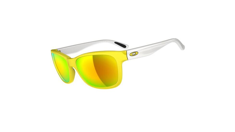 Oakley Forehand Sunglasses, Sunflower Frame, Fire Iridium Lens OO9179-16