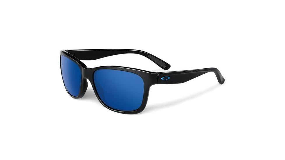 Oakley Forehand Sunglasses, Polished Black Frame, Ice Iridium Lens OO9179-29