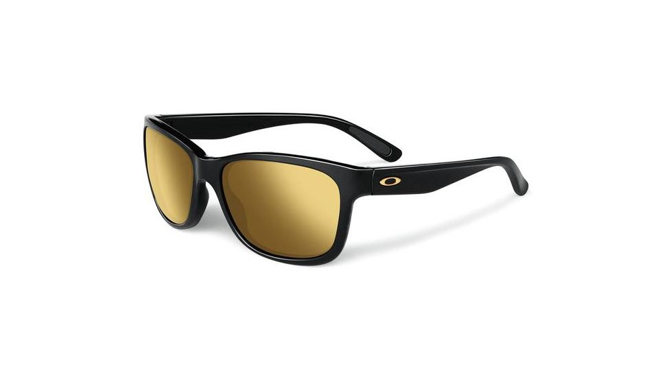 Oakley Forehand Sunglasses, Polished Black Frame, 24K Iridium Lens OO9179-30