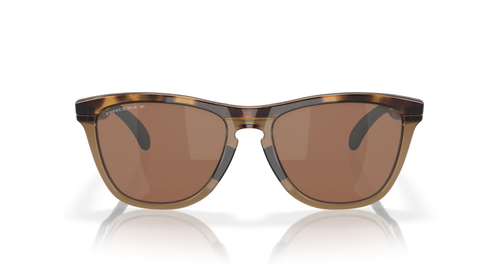 Oakley Frogskins Range Sunglasses, Brown Tortoise, PRIZM Tungsten Polarized, PRIZM Tungsten Polarized, OO9284-0755