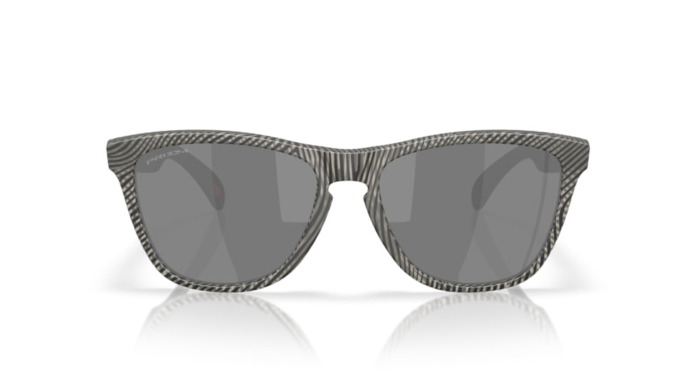 Oakley Frogskins Sunglasses, Matte Grey Ink Fingerprint, PRIZM Black, OO9013-M055